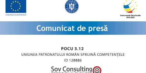 Peep unpaid Surprised POCU 3.12 Uniunea Patronatului Român sprijină competențele, ID 128886 – SOV  Consulting